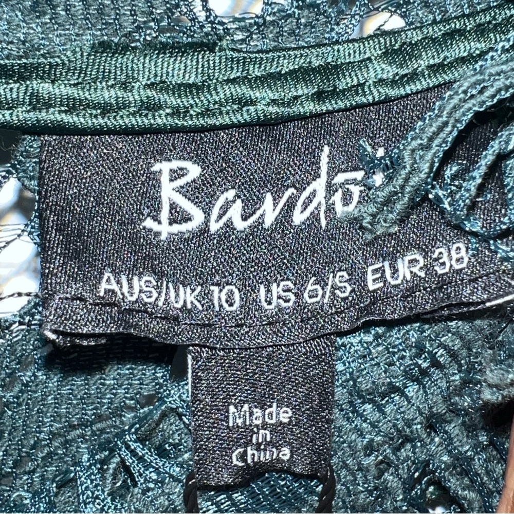 Bardot Dark Green Lace Midi Dress NWT✨ - Picture 16 of 17